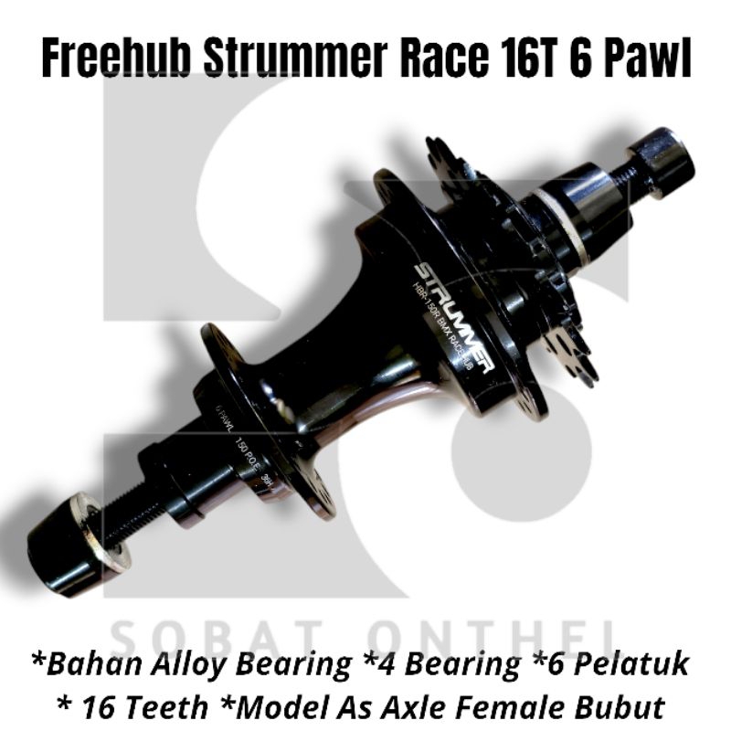 Freehub BMX Fixie 16T Strummer RACE Tawon