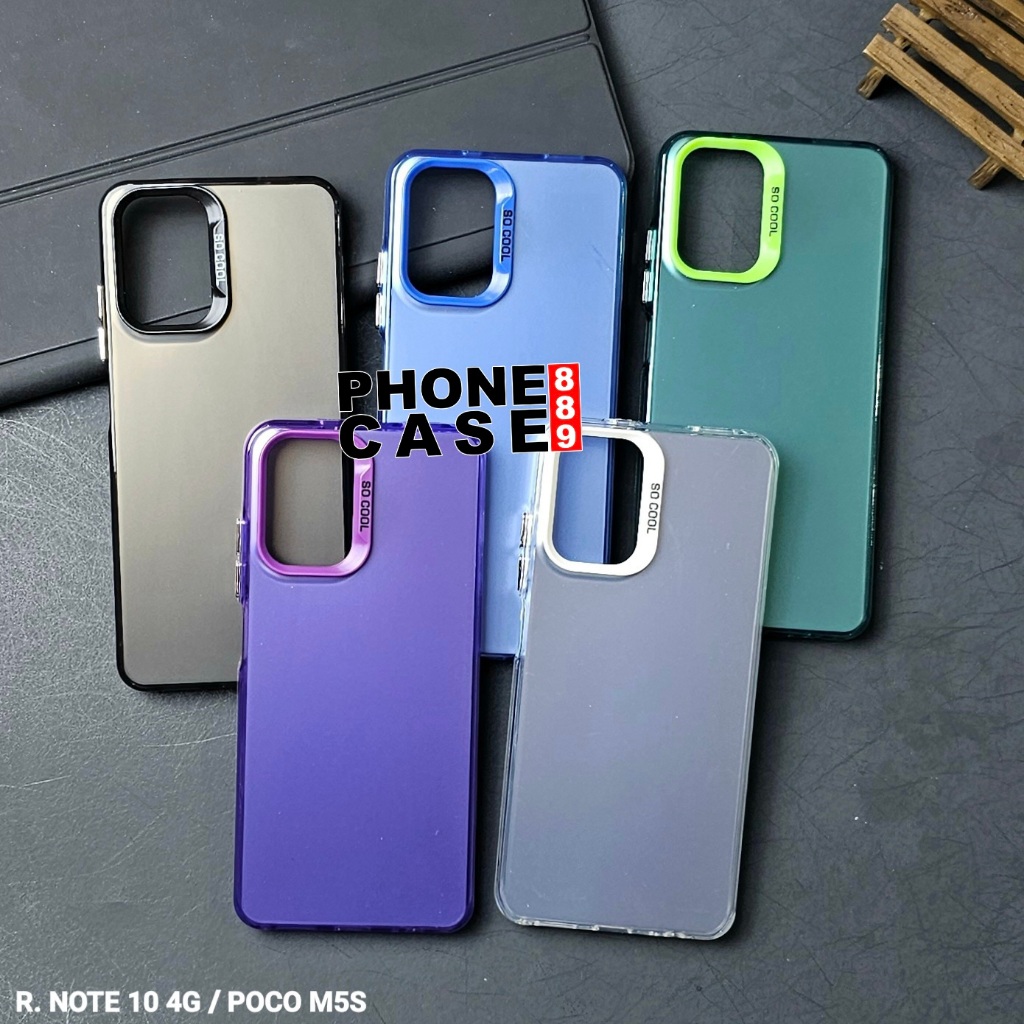 POCO M5S  CASE IMD PLATE HOLOGRAM  CASE SOCOOL POCO M5S