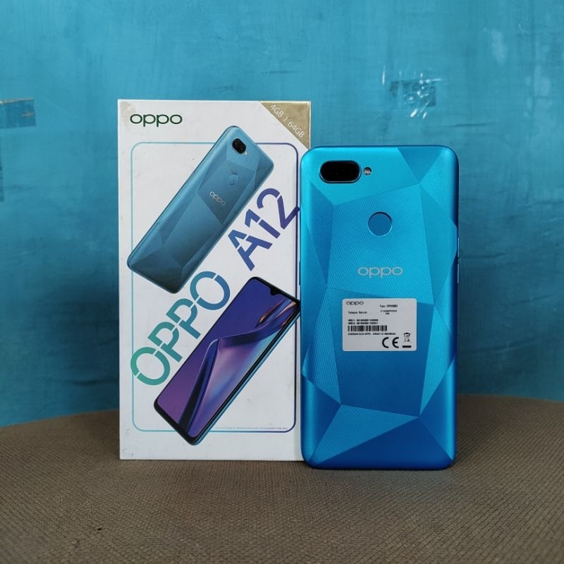 OPPO A12 SECOND/BEKAS FULLSET ORIGINAL