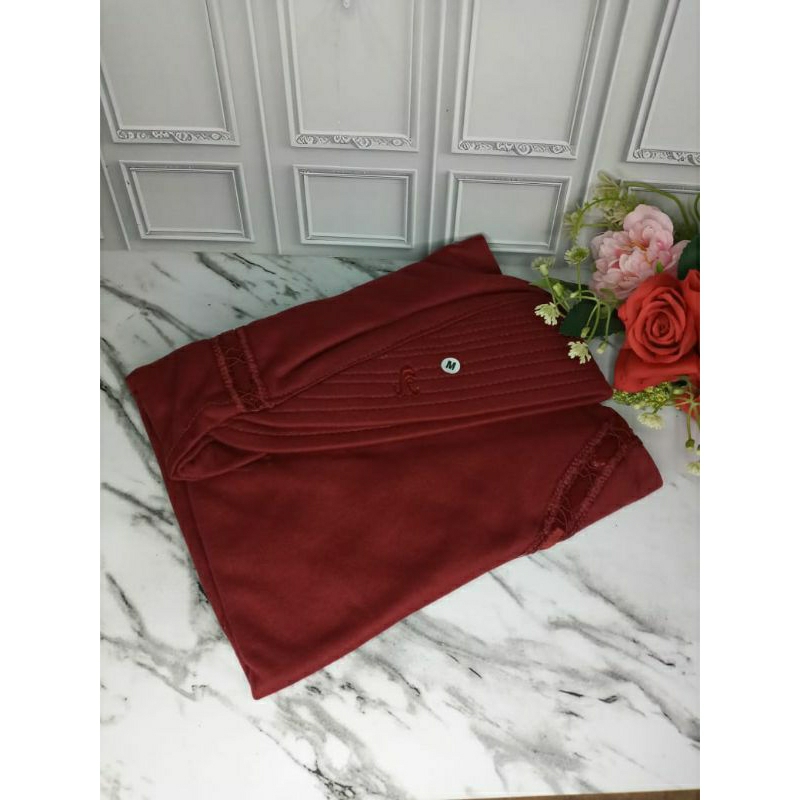 jilbab merah untuk anak SD