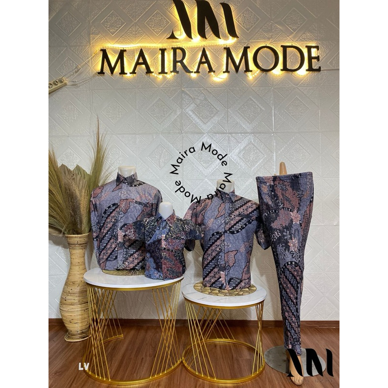 TAN Kemeja batik pria jumbo 3XL 4XL 5XL / kemeja batik pria jumbo lengan panjang / kemeja batik pria