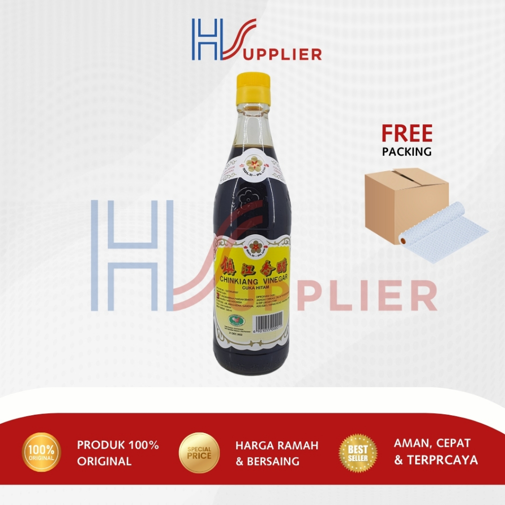 

Cuka Hitam / Black Vinegar Chinkiang 550 Ml