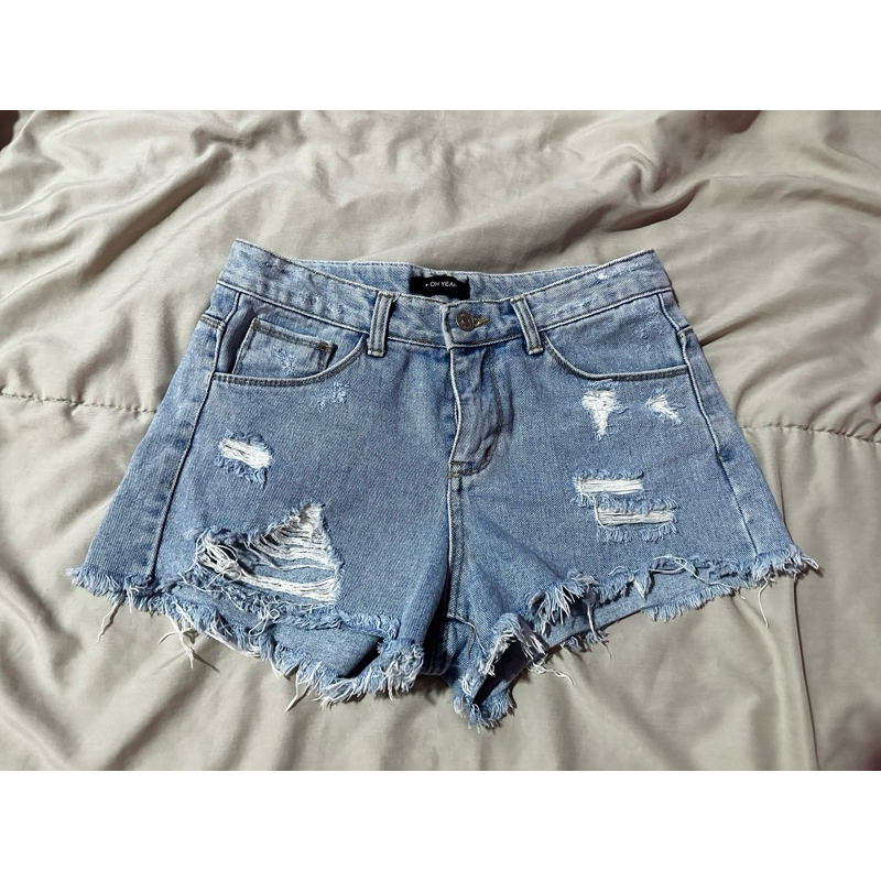 PRELOVED ripped short