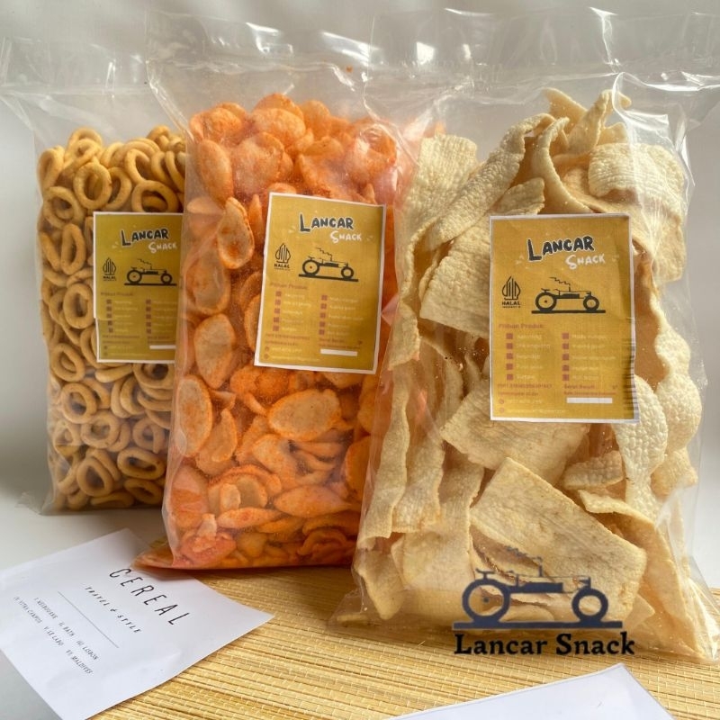 

Lancar Snack | Paket Cemilan Hemat | Paket Cemilan Snack