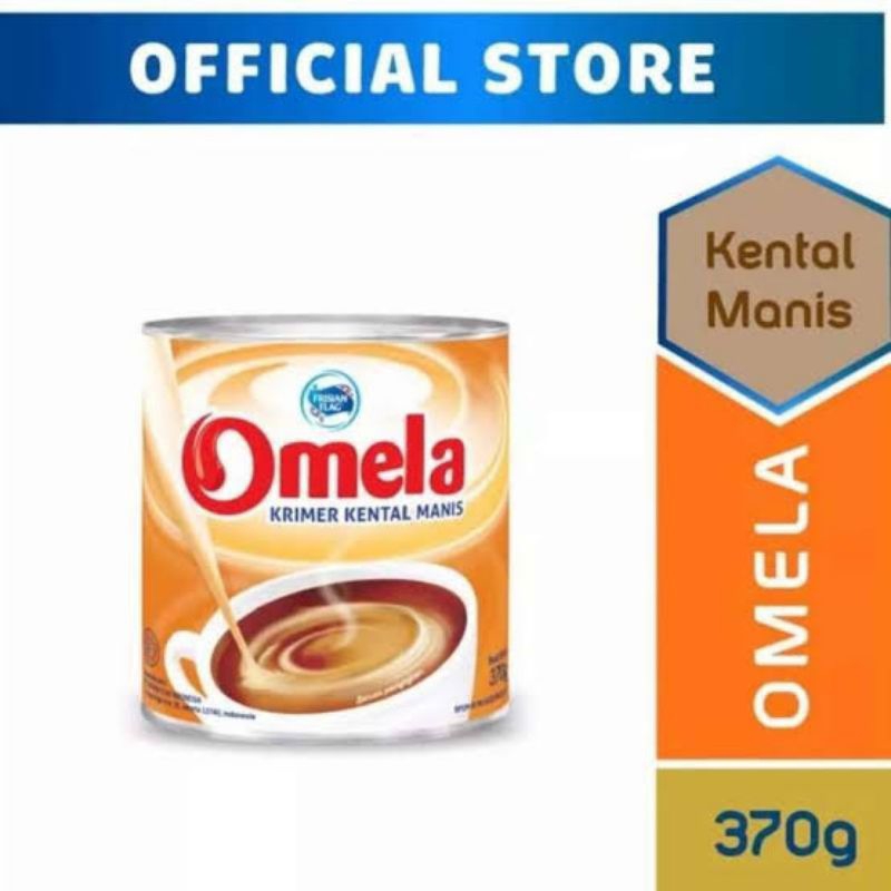 

Susu Omela Ukuran 370gram Rasa Kental Manis