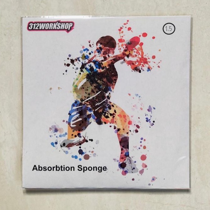 LANGSUNG ATC Terlaris Sponge Spon Karet  Tenis Meja Pingpong Bintik Tipis Pelan Redam