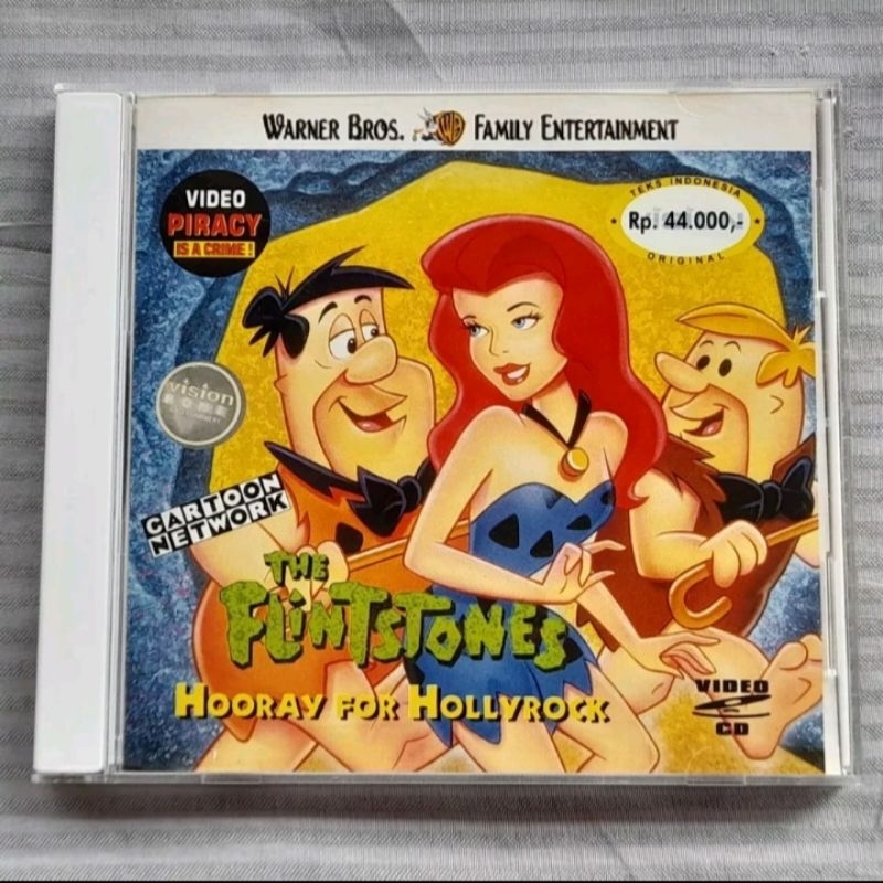 VCD The Flintstones: Hooray for Hollyrock (1998) 1 Disc ORIGINAL Vision VideoCD
