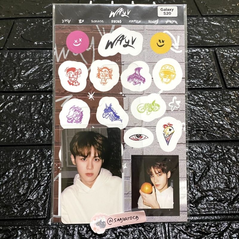 WAYV KUN MD BY TEN SMARTPHONE DECO STICKER SET PHOTOCARD