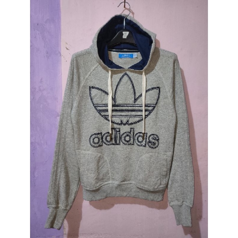 adidas trefoil hoodie second