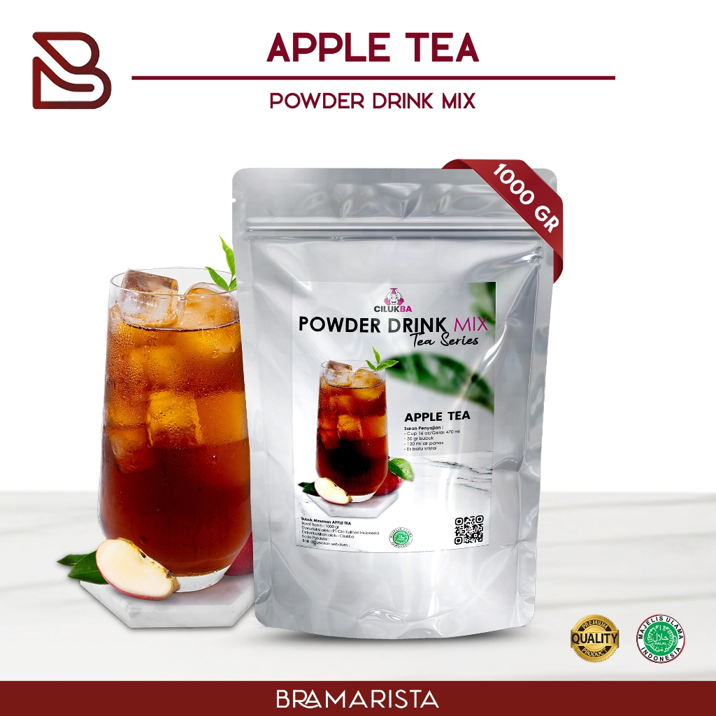 

Bubuk Minuman Instan Rasa Apple Tea 1kg / Powder Drink Mix