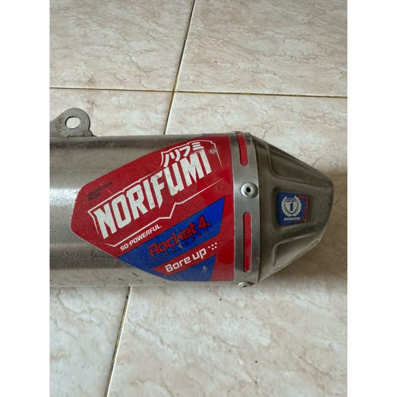 knalpot norifumi rocket 4 (bore up) yamaha WR 155