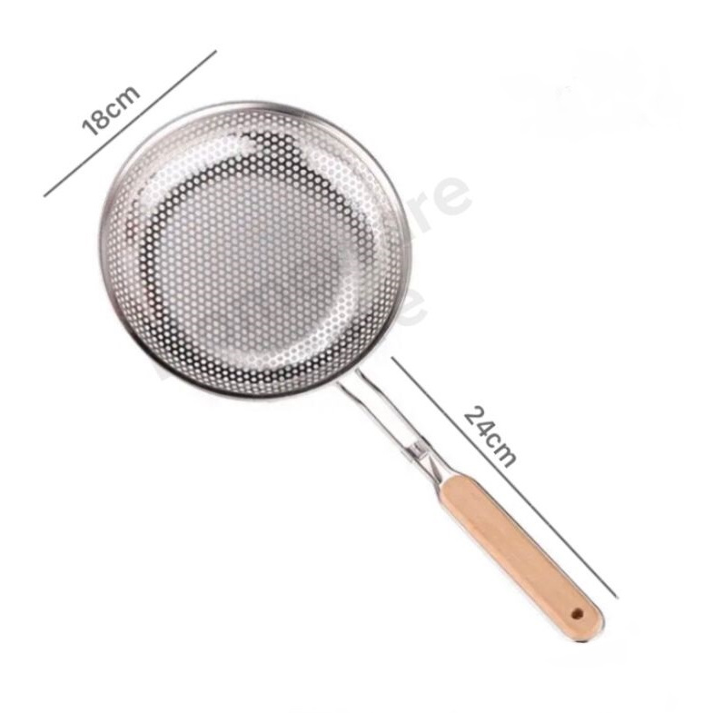 Saringan minyak gorengan mie stainless 18CM