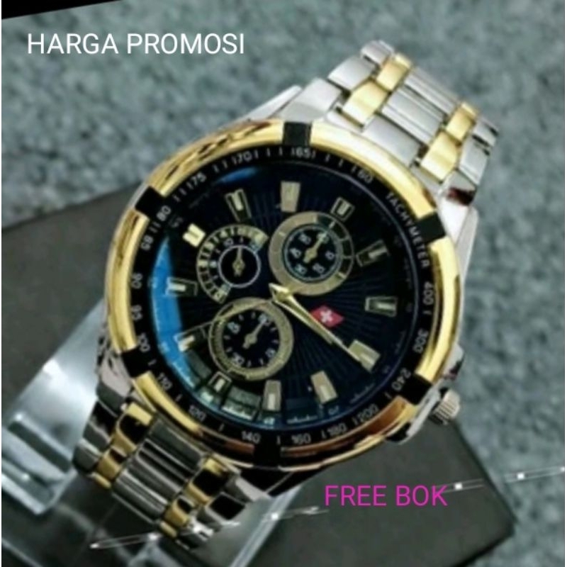 COD FREE BOK/ JAM TANGAN SPORT RANTAI COMBINASI / JAM TANGAN COWOK TERKEREN TERBARU