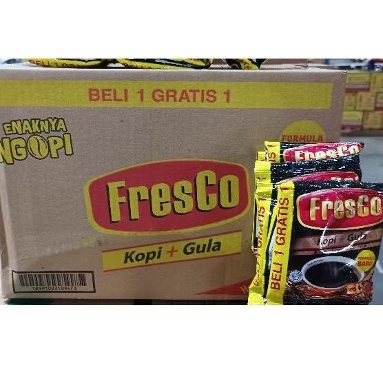 

FresCo kopi hitam plus Gula 25 gr (Harga Bijian)