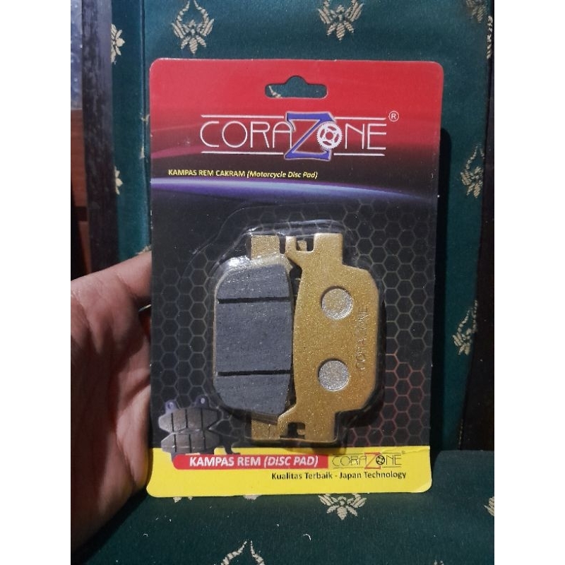 kampas Rem Cakram Belakang PCX 150 NEW ABS  CORAZONE