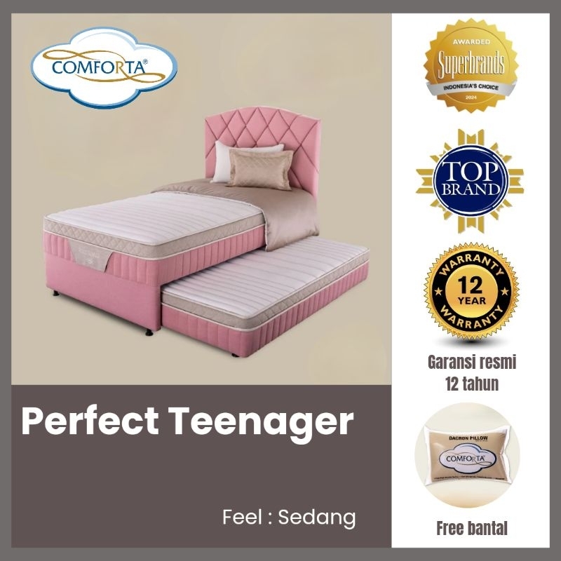 Kasur Springbed Comforta - PERFECT TEENAGER (Kasur Sorong Latex)