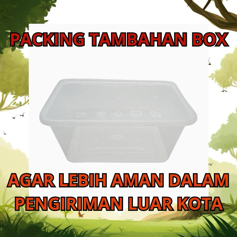 

Packing tambahan box untuk luar kota agar lebih safety