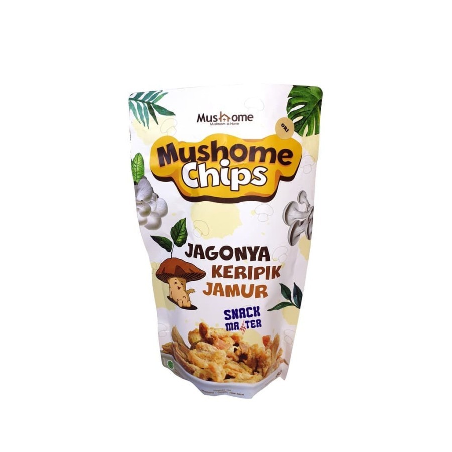 

Mushome Chips Keripik Jamur 80gr