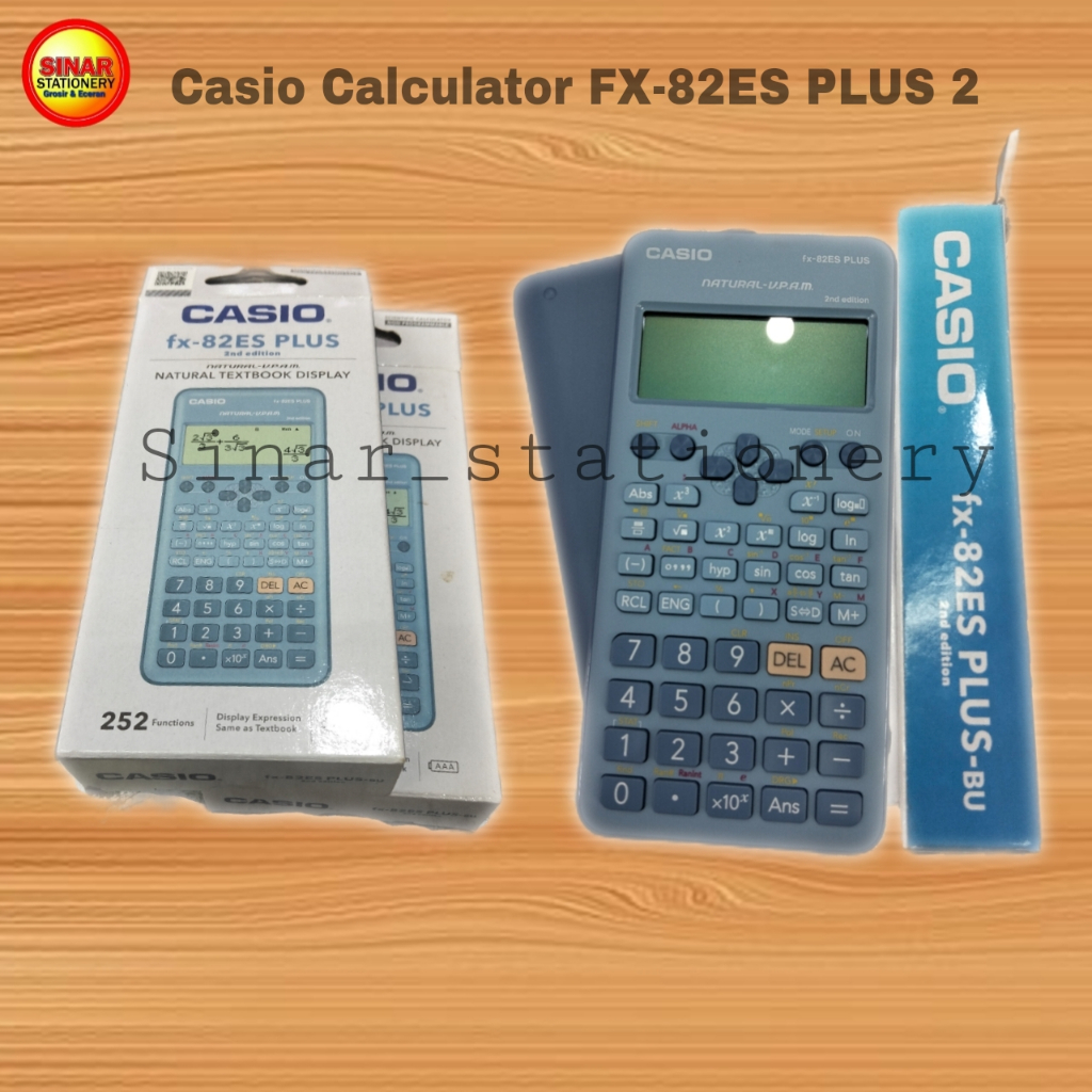 

CASIO CALCULATOR FX-82ES PLUS 2-BU