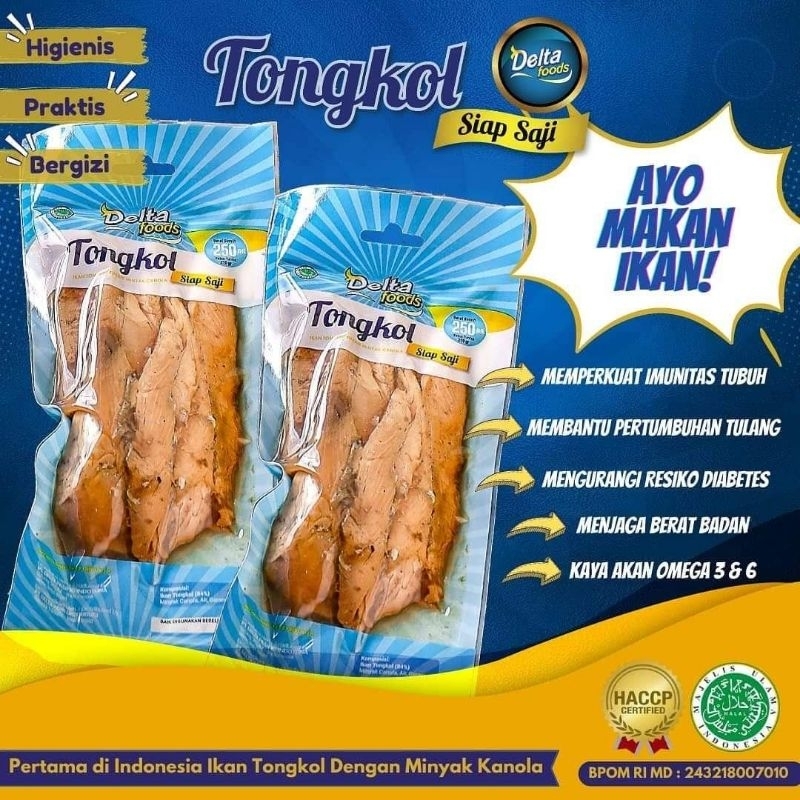 

Ikan Tongkol Siap Saji Delta food Dengan Minyak Canola 250gr