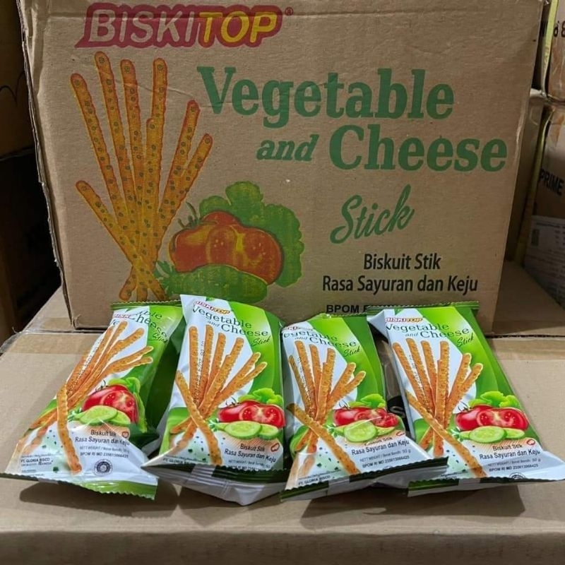 

[snack] Stick vegetable and cheese Biskitop 1pack 50g