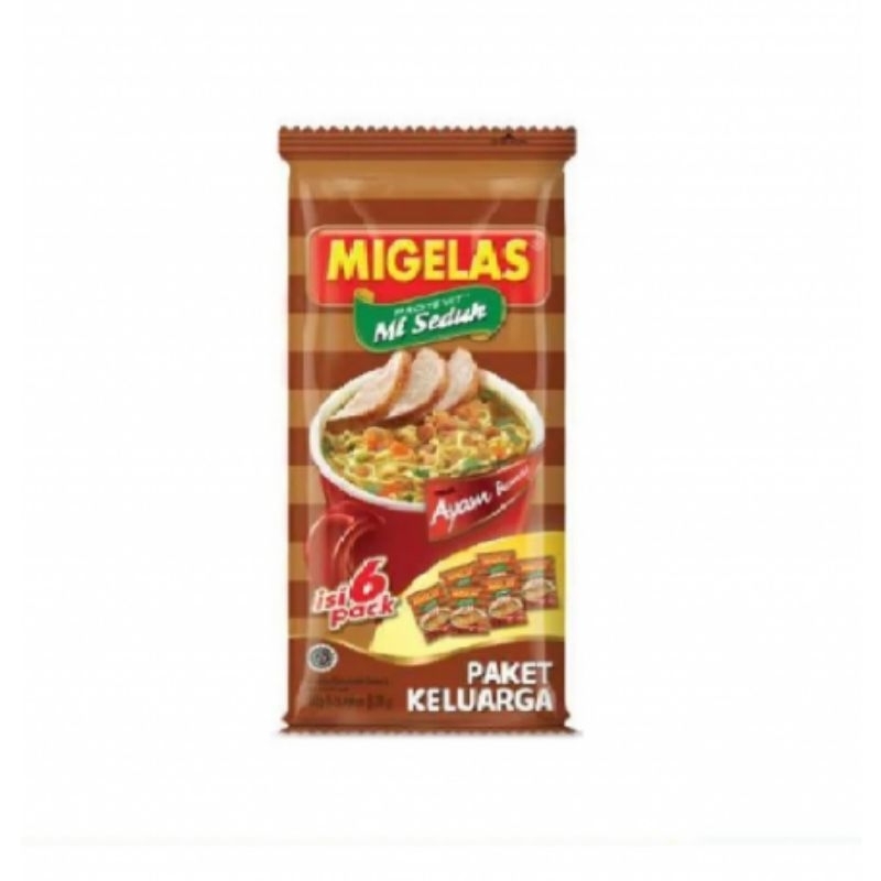 

Migelas Paket Keluarga isi 6pcs
