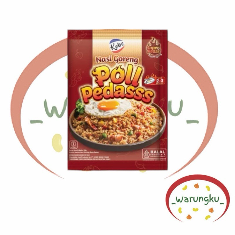 

EKONOMIS POLL PEDAS 12gr Bumbu Nasi Goreng Kobe