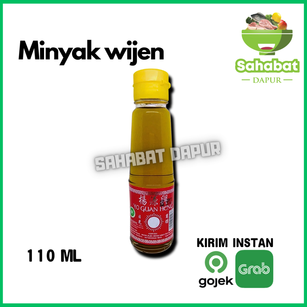 

Minyak Wijen Yo Guan Heng 110ml - Sahabatdapur