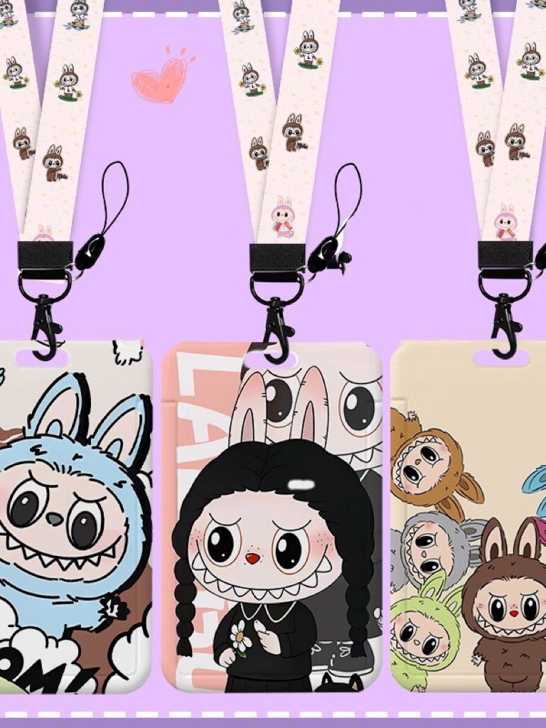 

[ TERLARIS] LANYARD TALI GANTUNGAN BONEKA LABUBU & CARD HOLDER LABUBU / NAME TAG ID CARD / ID CARD KARAKTER NAME TAG KARAKTER LABUBU DENGAN LANYARD TALI GANTUNGAN LABUBU