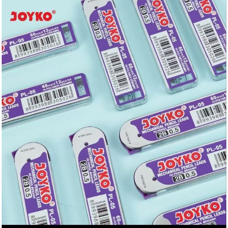 

Isi pensil mekanik 0,5mm JOYKO 2B/refill pensil mekanik