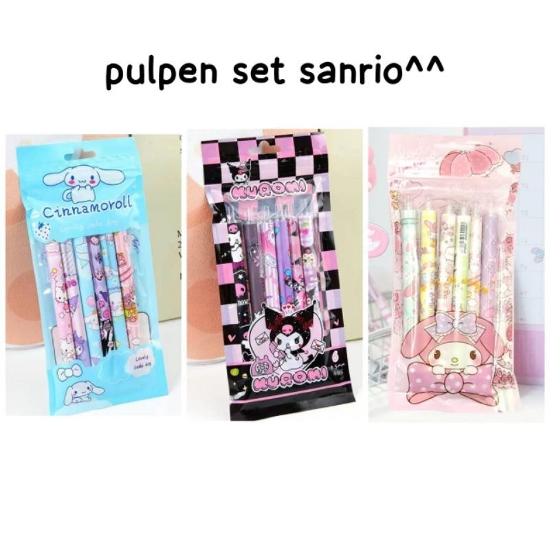 

Pulpen set sanrio