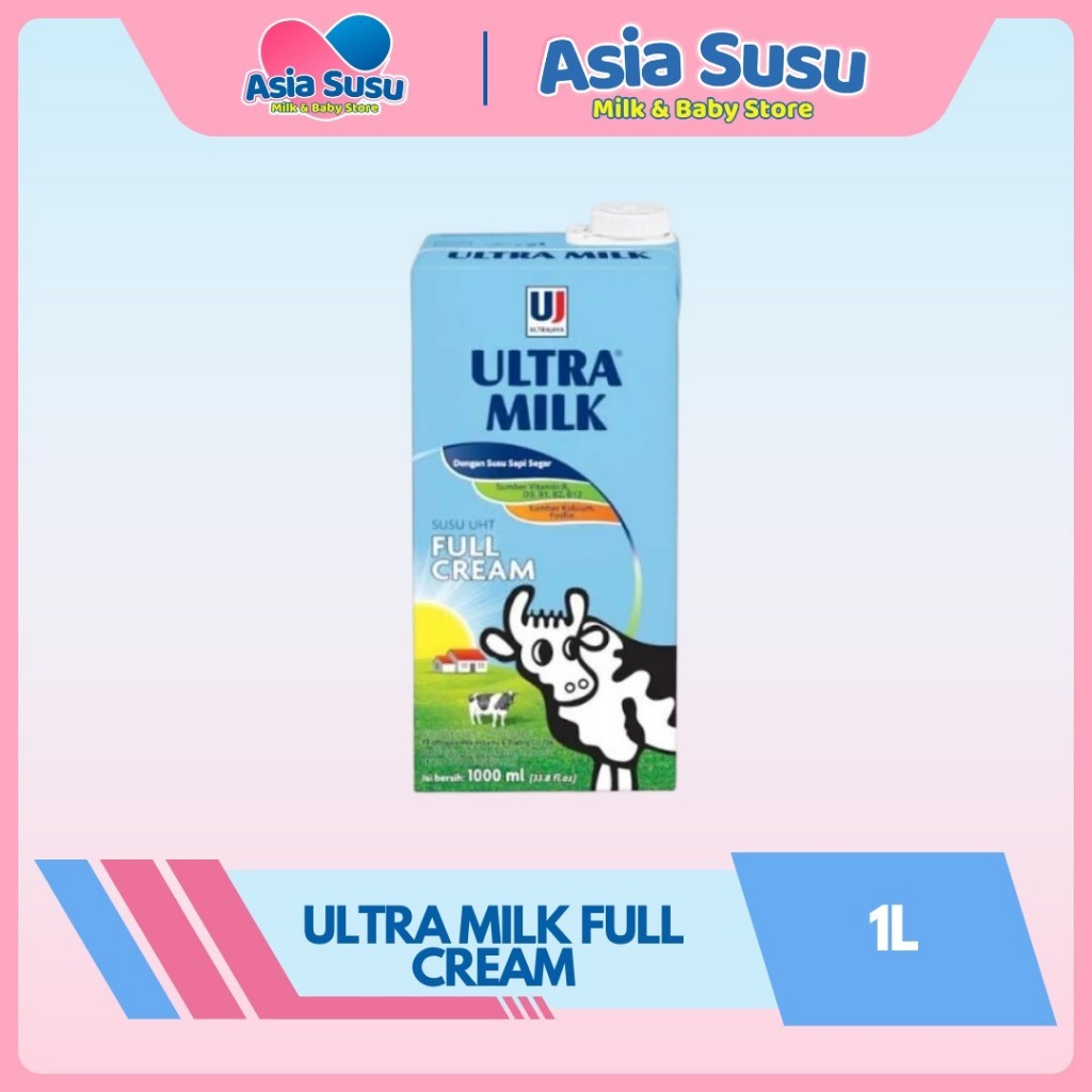 

ULTRA MILK SUSU UHT / FULL CREAM 1 L