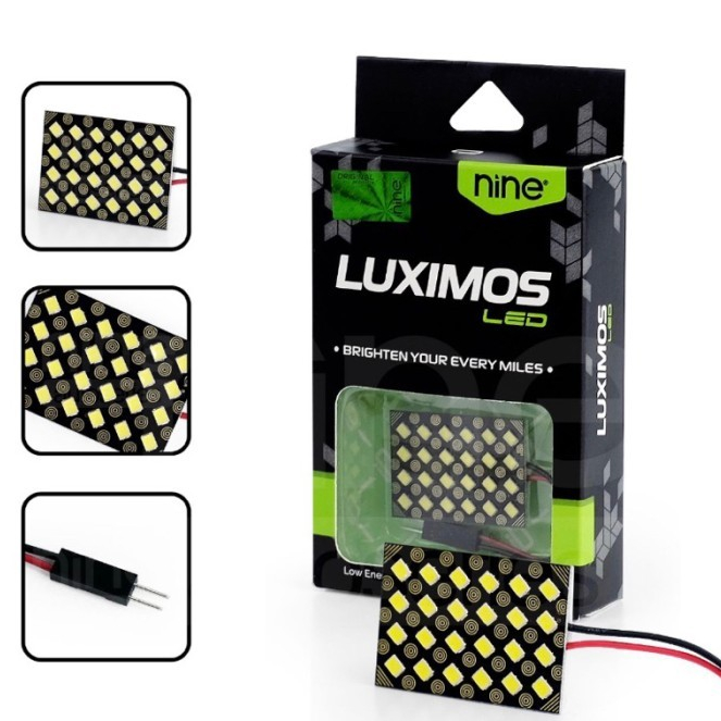 LAMPU LED NINE LUXIMOS LAMPU CABIN MOBIL SB1 C24 MATA WHITE SUPER TERANG