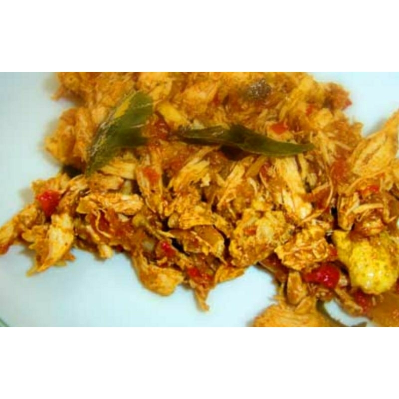 

ayam suwir khas Bali 1paket porsi