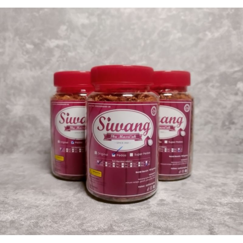 

[Promo 3 Pcs] Siwang - Terasi Bawang Goreng Sumenep