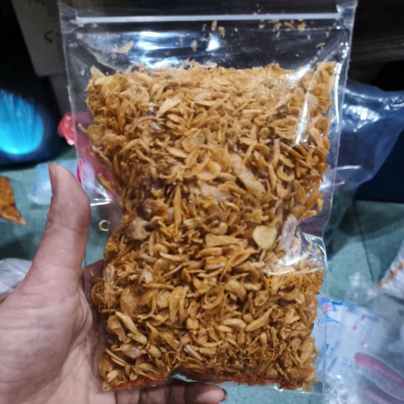 

Bawang goreng asli ukuran 1bks 100 gram