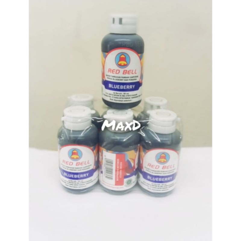 

Red Bell Perisa & Pewarna Blueberry 55ml 6Pcs (EXP. MEI 2025)