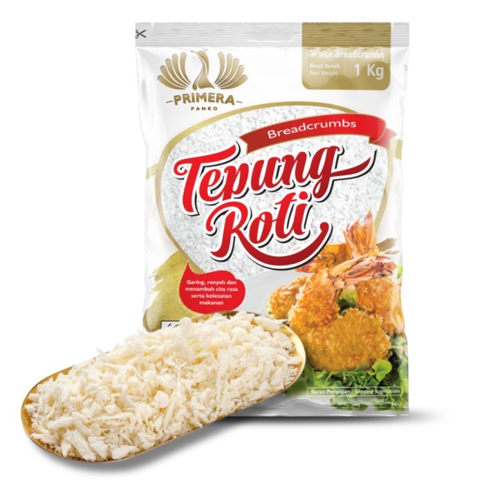 

Tepung roti putih primera 450gr