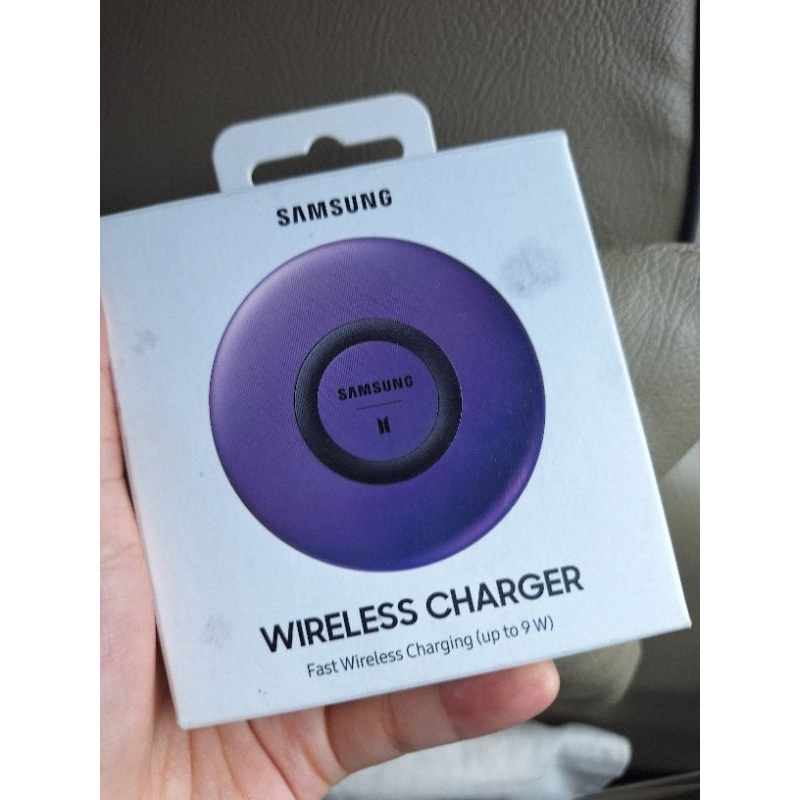 Wireless Charger Samsung BTS edition USB C type / Fast wireless Charging Preloved
