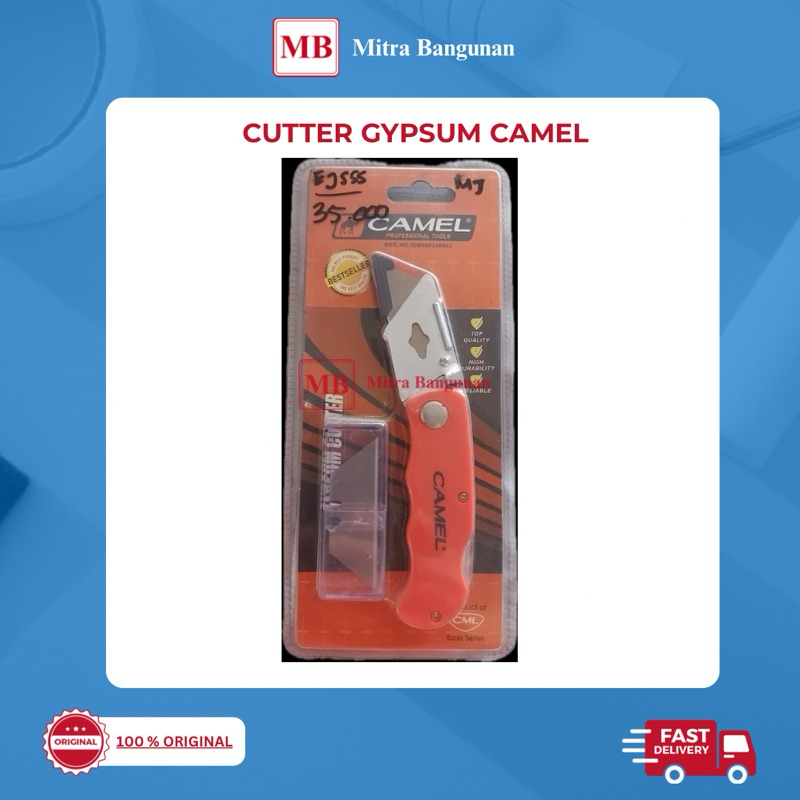 

PISAU CUTTER GYPSUM LIPAT CAMEL