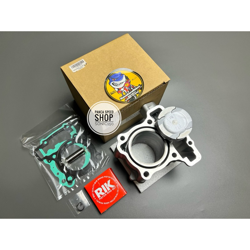 BLOK SEHER KAWAHARA SONIC 150 INJEKSI UK PISTON 63 MM