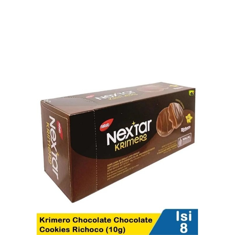 

Nextar Krimero Choco Cookie Richoco 8x10g