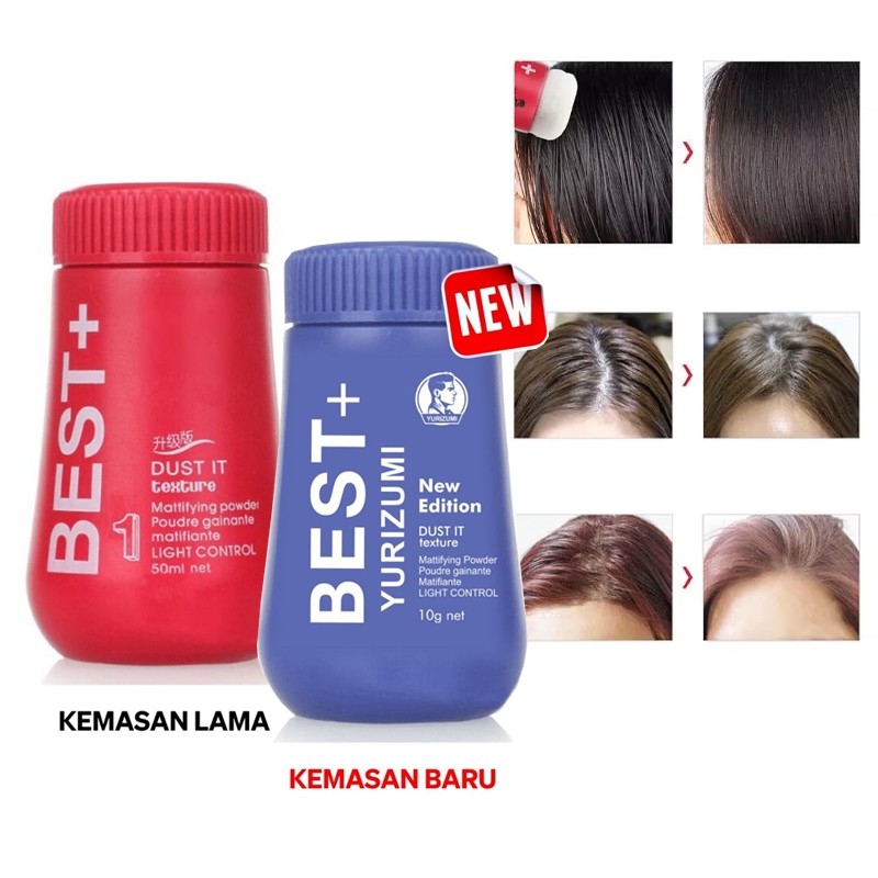 Best+ Hair Powder Original Bedak Rambut Pria Wanita - Hair Styling Rambut