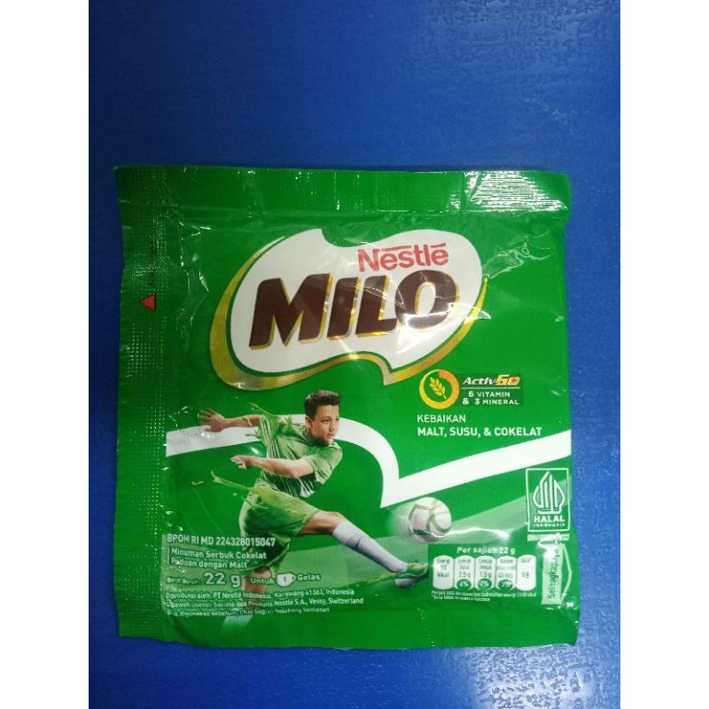 

Milo 22 gram 1 renceng (10 pcs)