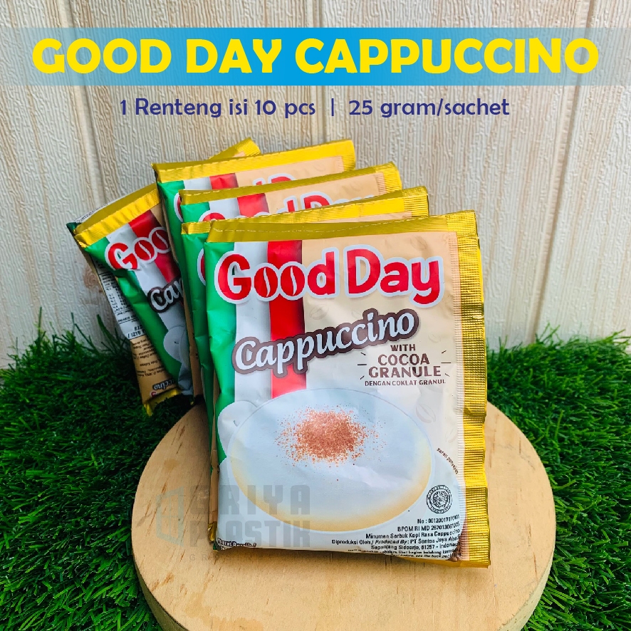 

[10 sachet] Good Day Cappucino bubuk sachet | Minuman kopi