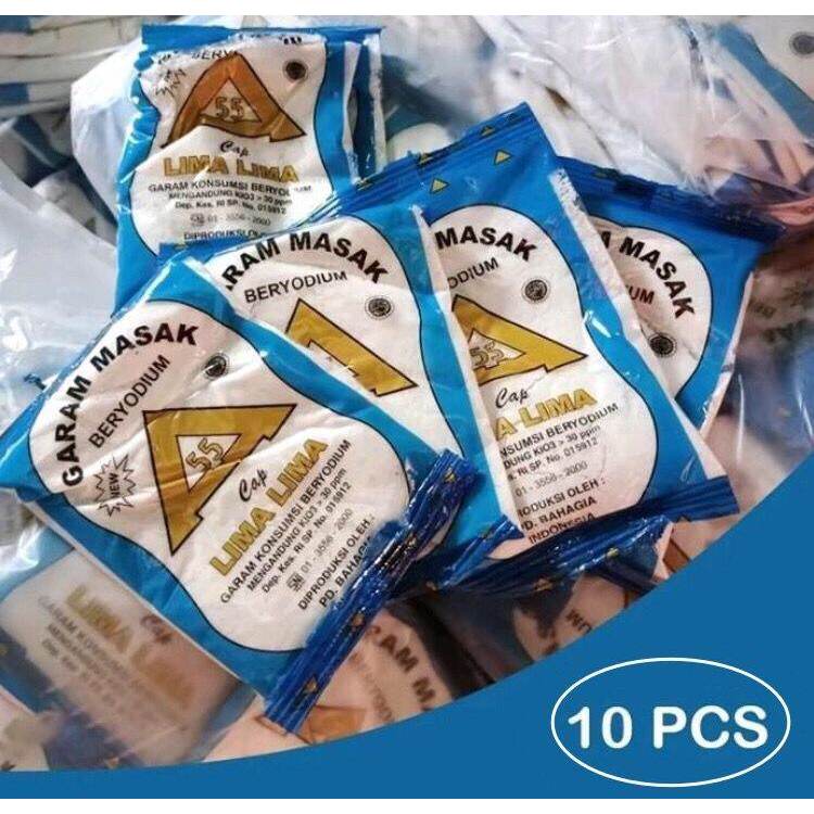 

Promo!! 10 Pcs Garam Halus Beryodium Kemasan 100gr