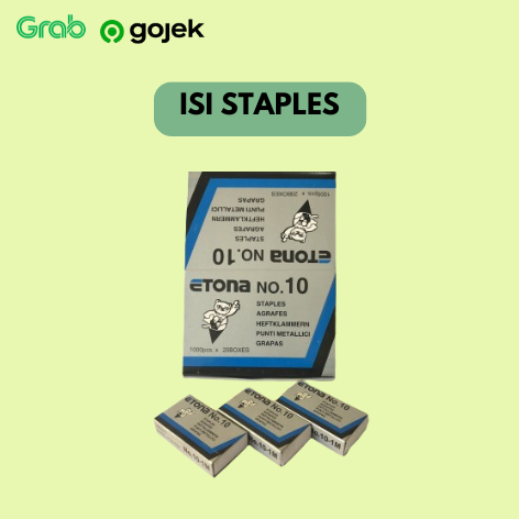 

Isi Staples Etona NO.10 - Isi Staples Kecil 1 Box