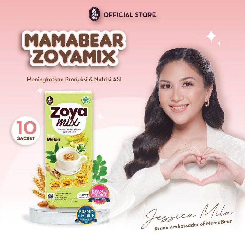 

(PROMO) MAMABEAR ZOYAMIX MELON - PELANCAR ASI (ASI BOOSTER)