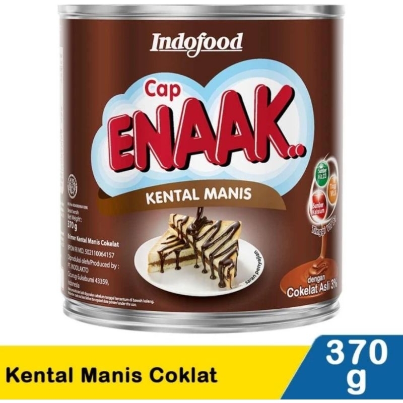 

Susu Kental Cap Enak Rasa Coklat Kemasan Kaleng