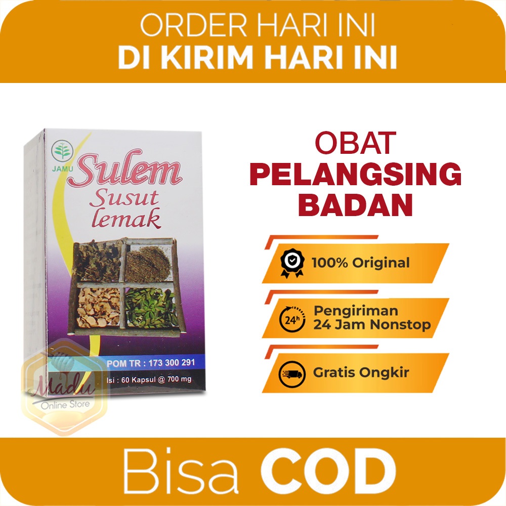 OBAT PELANGSING BADAN Sulem Susut Lemak Obat Pelangsing Badan Pria Obat Pelangsing Badan Wanita BPOM